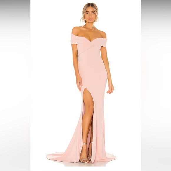 New! Nookie Neptune gown blush pink nwt  17591 - Picture 2 of 15